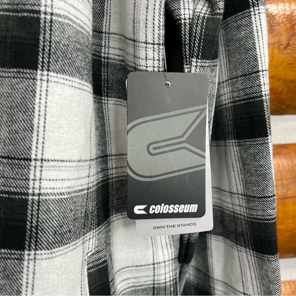 Colosseum Monochrome Plaid‎ Shirt - Picture 3 of 7